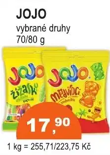 COOP DISKONT Jojo vybrané druhy nabídka
