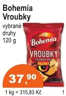 COOP DISKONT Bohemia vroubky nabídka