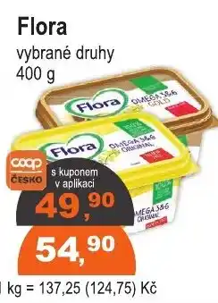 COOP DISKONT Flora vybrané druhy nabídka