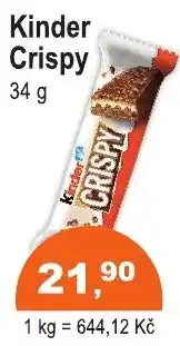 COOP DISKONT Kinder Crispy nabídka