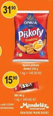 COOP DISKONT Opavia pískoty tradiční nabídka