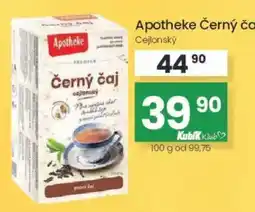 Kubík potraviny Apotheke černý čaj cejlonský nabídka