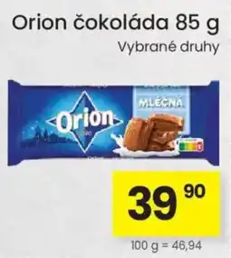 Kubík potraviny Orion čokoláda nabídka
