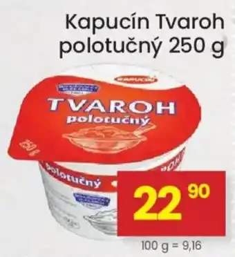 Kapucín Tvaroh polotučný