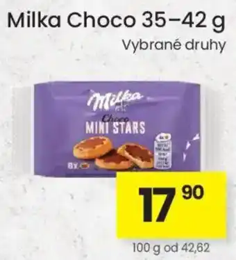 Kubík potraviny Milka Choco Mini Stars nabídka