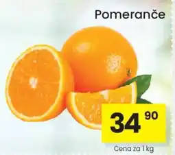 Kubík potraviny Pomeranče nabídka