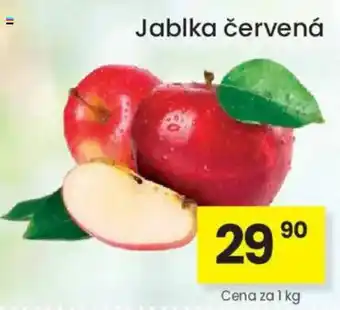 Kubík potraviny Jablka červená nabídka