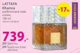 Hebe Lattafa khamra parfémovaná voda unisex nabídka
