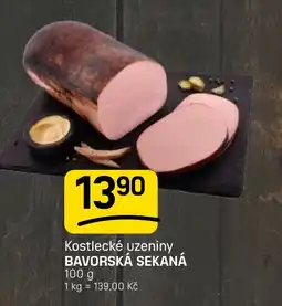 Flop Kostlecké uzeniny bavorská sekaná nabídka
