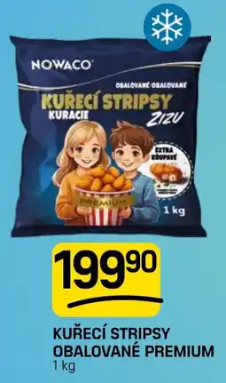Flop Nowaco kuřecí stripsy obalované premium nabídka