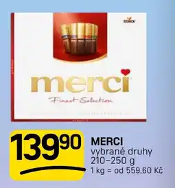 Flop Merci vybrané druhy nabídka