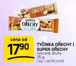 Flop Emco tyčinka ořechy | super ořechy nabídka