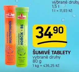 Flop Haas šumivé tablety nabídka