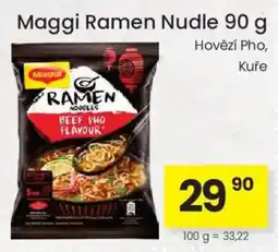 Kubík potraviny Maggi Ramen Nudle nabídka