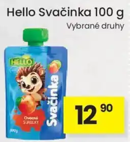 Kubík potraviny Hello Svačinka nabídka