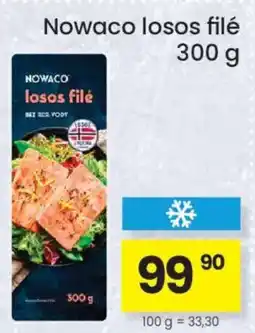 Kubík potraviny Nowaco losos filé nabídka