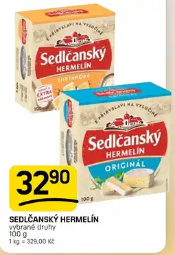 Flop Sedlčanský hermelín nabídka