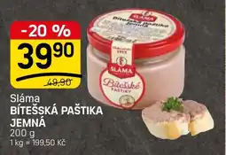 Flop Sláma bítešská paštika jemná nabídka