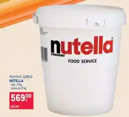 Makro Nutella nabídka