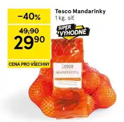 Tesco Tesco Mandarinky nabídka