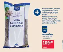 Makro Chia semínka nabídka