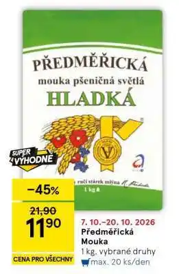 Tesco Předměřická Mouka nabídka