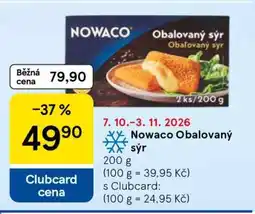 Tesco NOWACO Obalovaný sýr nabídka