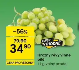 Tesco HROZNY RÉVY VINNÉ BÍLÉ nabídka