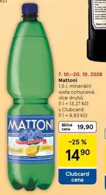 Tesco Mattoni nabídka