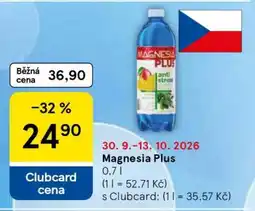 Tesco Magnesia Plus nabídka