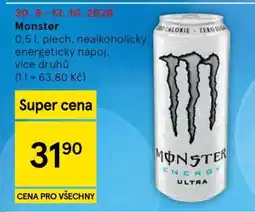 Tesco Monster nabídka