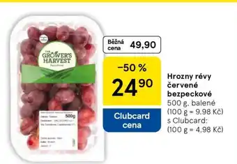 Tesco Hrozny révy červené bezpeckové nabídka