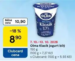 Tesco Olma Klasik jogurt bílý nabídka