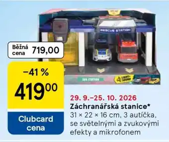 Tesco Záchranářská stanice nabídka