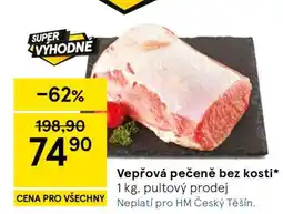 Tesco Vepřová pečeně bez kosti nabídka