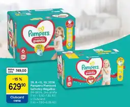 Tesco Pampers Plenkové kalhotky MegaBox nabídka