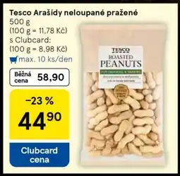 Tesco Tesco Arašídy neloupané pražené nabídka