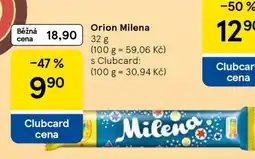 Tesco Orion Milena nabídka