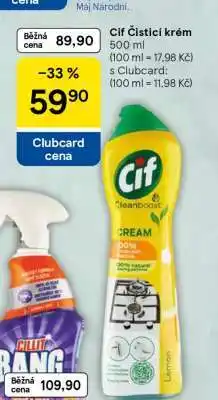 Tesco Cif Čisticí krém nabídka