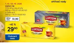 Tesco Lipton čaj nabídka
