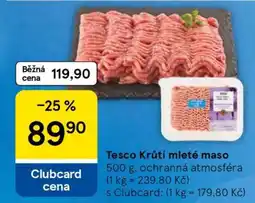 Tesco Tesco Krůtí mleté maso nabídka