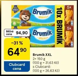 Tesco Brumík XXL nabídka