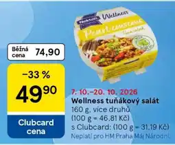 Tesco Wellness tuňákový salát nabídka