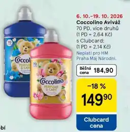 Tesco Coccolino aviváž nabídka
