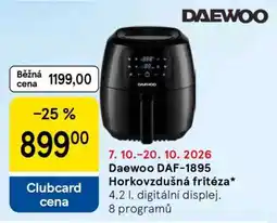 Tesco Daewoo DAF-1895 Horkovzdušná fritéza nabídka