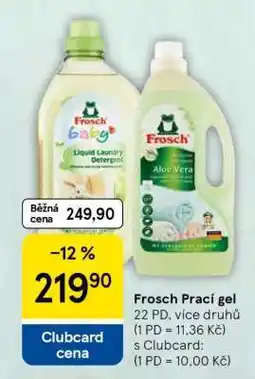 Tesco Frosch Prací gel nabídka