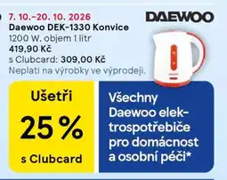Tesco Daewoo DEK-1330 Konvice nabídka