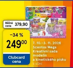 Tesco Scentos Mega Kreativní sada modelín a kinetického písku nabídka