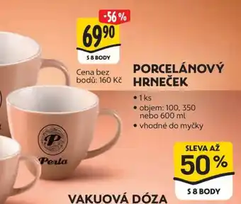 Albert Porcelánový hrneček nabídka