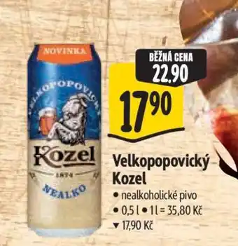 Albert Velkopopovický Kozel nabídka